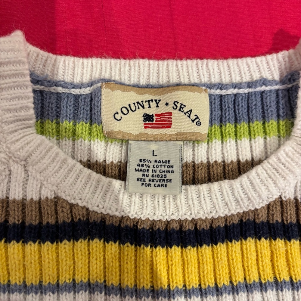 Vintage Striped Tank Top - Picture 2 of 3